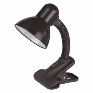 Avide LED Bureaulamp met Klem - Leeslamp - Max. 60W LED - E27 Fitting - 100-240V - Zwart