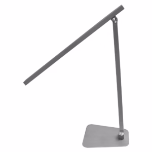 Avide LED Bureaulamp Dimbaar 8W - Met USB Opladen - 5 Lichttemperaturen - Vouwbaar - 330 lumen - Grijs