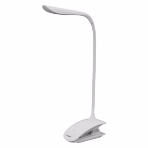 Avide LED Bureaulamp met Klem Dimbaar 1.5W - Moderne Leeslamp - Oplaadbaar - 120 lumen - Wit