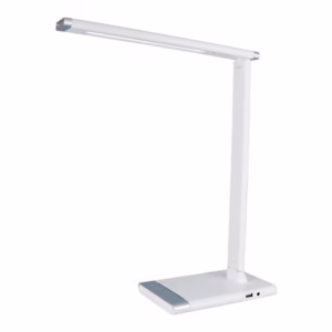 Avide LED Bureaulamp Scott Dimbaar 12W - USB Opladen - Met Nacht en Leesmodus - 350 lumen - Wit
