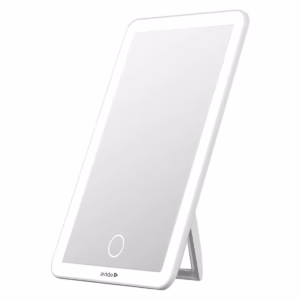 Avide Make Up Spiegel met LED Verlichting Dimbaar - 3.5W - Oplaadbaar - 70 lumen - 20x13cm - Daglicht Wit Licht