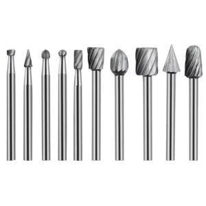 Frezenset - 10-Delig - Mini Houtfreesboren Set - Freesboor - Houtbewerking - Multitool Accessoireset