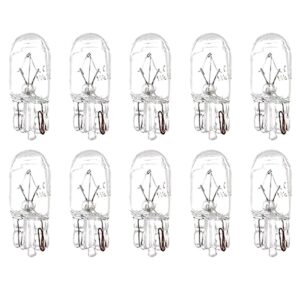 Signaallamp - W5W T10 - 12V - 417mA - 5W - 2500K - 50lm - 10 stuks