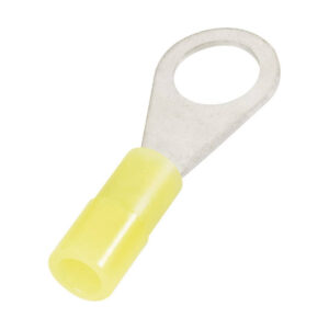 Ringkabelschoen  M5 - 4-6mm² - Geel - 25 stuks