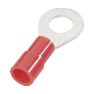 Ringkabelschoen  M8 - 0.5-1.5mm² - Rood - 25 stuks