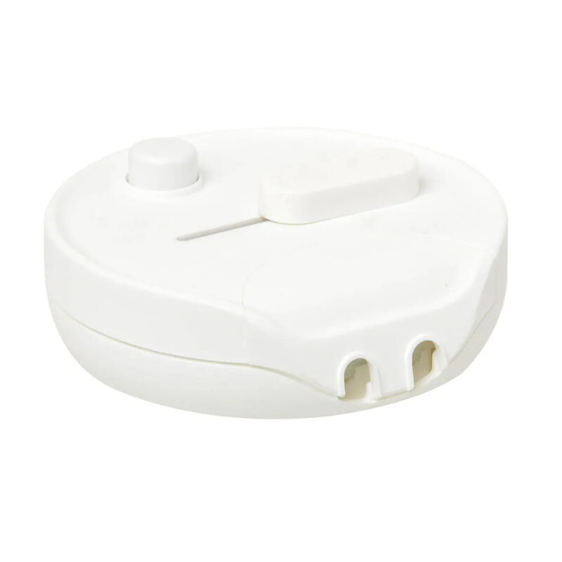 LED Vloerdimmer - Vloerdimmer voor LED lampen - 4W-250W - 230V - Wit