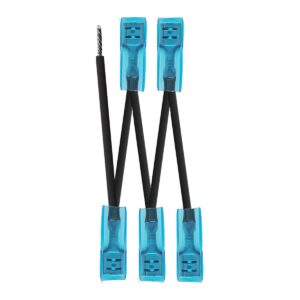ProRide Aansluitkabel KCD2/4 - 5-voudig - Zwart