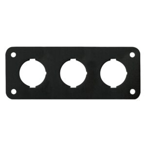 ProRide Wipschakelaar Paneel voor KCD2- 3-voudig - Zwart