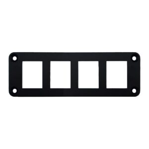 ProRide Wipschakelaar Paneel voor KCD4/6 - 4-voudig - Zwart