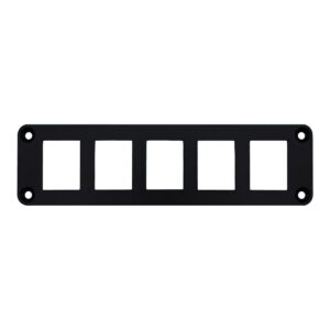 ProRide Wipschakelaar Paneel voor KCD4/6 - 5-voudig - Zwart