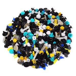 Universele Auto Bevestigingsclips - 500-delig - Auto interieur clips - verschillende kleuren
