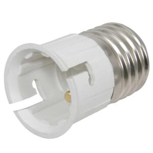 Verloopfitting E27 naar B22 - Fitting Verloop - Eenvoudig te installeren - 2 stuks