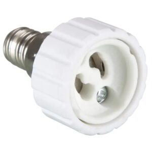 Velleman Verloopfitting E14  naar GU10 - Fitting Verloop - Eenvoudig te installeren - Per stuk