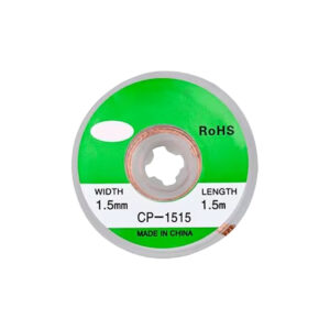 Desoldeerlint 1.5mm - 1.5m - Soldeerreparaties - Koper lint voor soldeer verwijderen - Per stuk