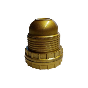 Lamphouder + 2 ringen - E14 - Goud