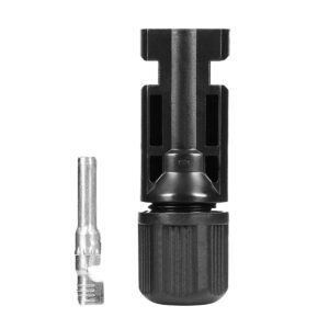 MC4 Solar Connector - Zonnepaneel Stekker - Male - 2.5-6mm² - 4/6II - Zwart - Per stuk