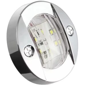 ProRide LED Boot Verlichting 2.2W 12V - Ø75mm - Dekverlichting - Y-S44 - Wit - Per stuk