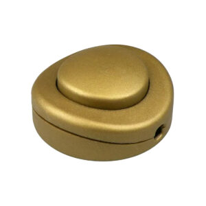 Vloerschakelaar 2P - Rond - 250V/2A - Voetschakelaar - Goud