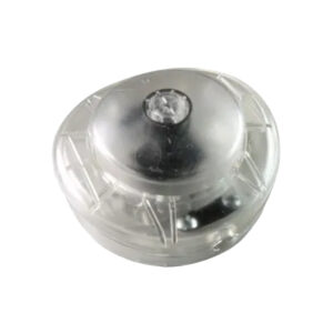 Vloerschakelaar 2P - Rond - 250V/2A - Voetschakelaar - Transparant