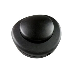 Vloerschakelaar 2P - Rond - 250V/2A - Voetschakelaar - Zwart