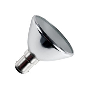 SPL Ba15d Reflectorlamp R37 12V - 50W 2800K 550lm - 25° - Dimbaar - Mat
