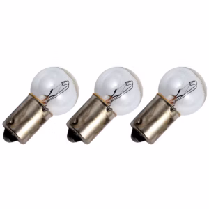 Signaallamp Ba9s 12V 2W - 166 mAh - 3 stuks - G15 Gloeilamp Ø15mm - 29mm - 2500K - Dimbaar