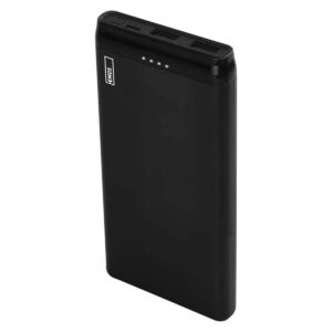 Emos Powerbank 10000mAh - 2x USB-A - 10W - Telefoon en tablet laden - Zwart