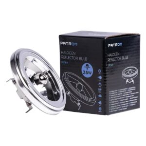 Patron G53 AR111 Halogeenspot 12V - 35W 2800K 320lm - Warm Wit Licht - Dimbaar