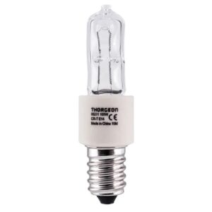Thorgeon E14 Halogeenlamp 230V - 105W 2800K 1800lm - Halogeen Lampje - Warm Wit Licht - Dimbaar