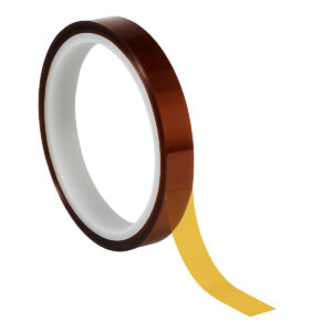 Hittebestendige Tape 8mm - 260°C - Isolatietape voor afdekking solderen - 0.05mm dikte - 33 meter - Bruin