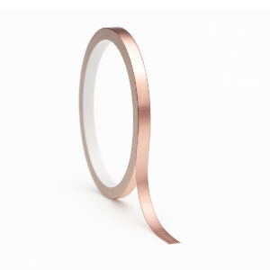 Kopertape 8mm - Geleidende Koperfolie - 0.05mm dikte - 10 meter