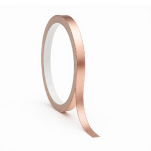 Kopertape 5mm - Geleidende Koperfolie - 0.05mm dikte - 10 meter