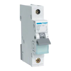 Hager Installatieautomaat 1-Polig 10A - MBN110 - Type B