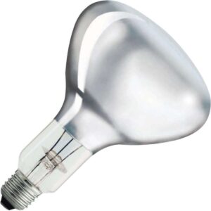 Philips R125 Infraroodlamp E27 300W 1200K 230V - Warmtelamp - Rood Licht