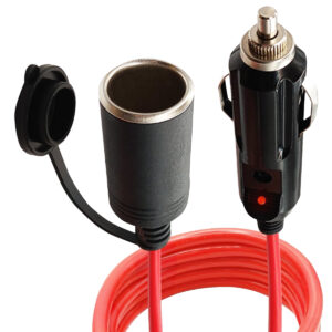 ProRide Sigarettenaansteker Verlengkabel + Beschermdop 10A 12-24V - 1.5 meter - Rood