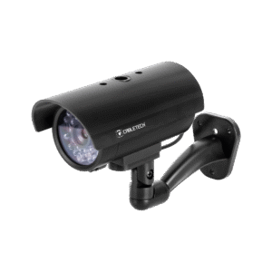 Cabletech Dummy Camera - Met Led Indicatie en Sticker - Op batterijen - DK-10 - Zwart
