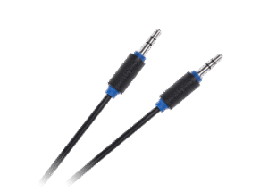 Cabletech Aux Kabel - Audio Kabel - 3.5mm Jack (m) naar 3.5mm Jack (m) - 1.8 meter - Zwart