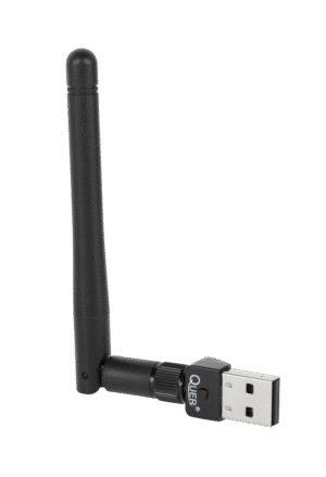 Rebel WiFi Adapter USB - 2.4Ghz - 150Mbps - USB 2.0 - KOM0640 - Zwart