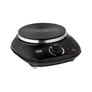 Teesa Draagbare Elektrische Kookplaat - 1 Kookzone - 1000W - 240V - TSA0201 - Zwart