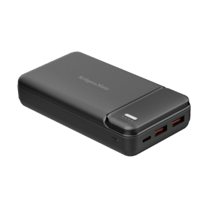 Krüger&Matz Powerbank - 20000 mAh - 1x USB-A 1x USB-C - Quick Charge 3.0 - 20W - Zwart