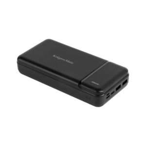 Krüger&Matz Powerbank - 30000 mAh - 2x USB-A 2x USB-C - 18W - Zwart
