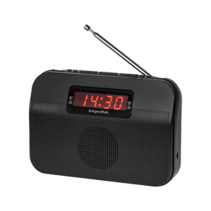 Krüger&Matz Radio Op batterijen - Noodradio - FM/AM - KM0825 - Zwart