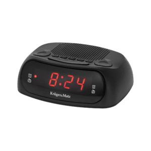 Krüger&Matz Wekkerradio - FM/AM - Snooze Functie - KM0824 - Zwart