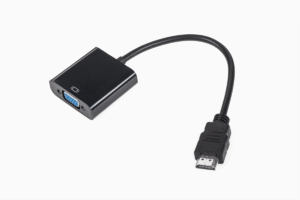 Cabletech Video Adapter - HDMI (m) naar VGA + Audio (v) - Zwart