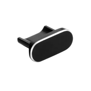 Stofplug voor Micro-USB poort - Geschikt voor oplaadpoorten Smartphone/Tablet/Laptop - TG0757 - Zwart