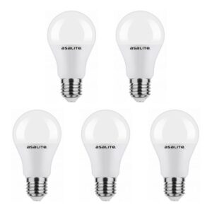 Asalite LED Lamp A60 E27 Fitting - 12W = 75W - 1055 Lumen - 3000K Warm Wit Licht - Niet Dimbaar - 220-240V - Energiezuinig - 5 stuks