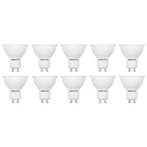 Asalite LED Lamp Spot GU10 Fitting - 7W = 48W - 600 Lumen - 3000K Warm Wit Licht - Niet Dimbaar - 220-240V - Ø50mm - GU10 LED Spotlamp - 10 stuks