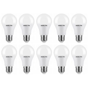 Asalite LED Lamp A65 E27 Fitting - 15W = 95W - 1430 Lumen - 3000K Warm Wit Licht - Niet Dimbaar - 220-240V - Energiezuinig- 10 stuks