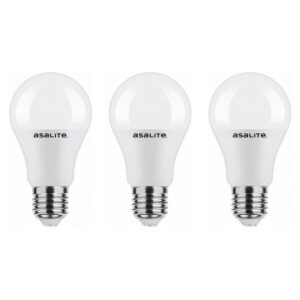 Asalite LED Lamp A65 E27 Fitting - 15W = 95W - 1430 Lumen - 3000K Warm Wit Licht - Niet Dimbaar - 220-240V - Energiezuinig- 3 stuks