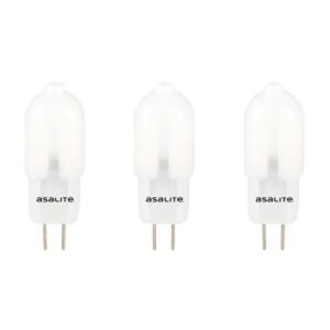 Asalite LED Lamp G4 Fitting - 1.5W = 13W - 110 Lumen - 3000K Warm Wit Licht - Niet Dimbaar - Insteeklampje 12V - 3 stuks